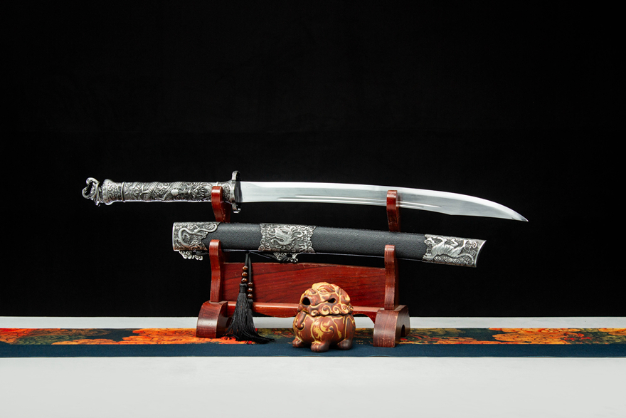 Đao Chiến Ngưu Vĩ - Tứ Thú Phụng Minh | Thép Mangan Cao Cấp